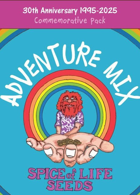 Spice of Life Seeds Logo – exklusive Hanfsamen aus den USA, Jubiläumsmixe von Breeder Steve, Editionen Sweet Pink Grapefruit und Shishkaberry, Versand legal innerhalb Europas aus Deutschland