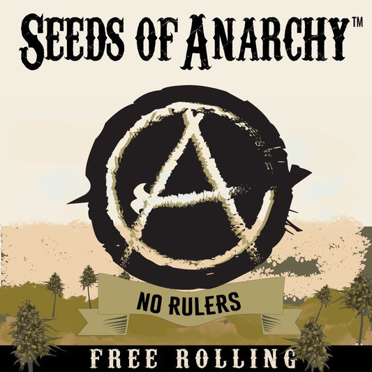 Seeds of Anarchy Logo – exklusive US-Genetiken und moderne Hybriden von Breeder Steve, hochwertige feminisierte Hanfsamen, legaler Versand innerhalb Europas
